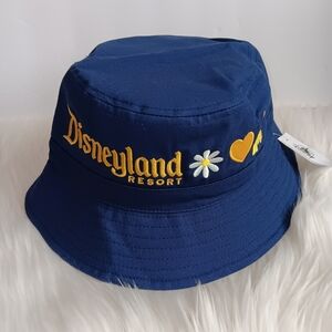 🪄 Disneyland Resort Disney Navy Blue Embroidered Bucket Hat OSFM One Size Fits